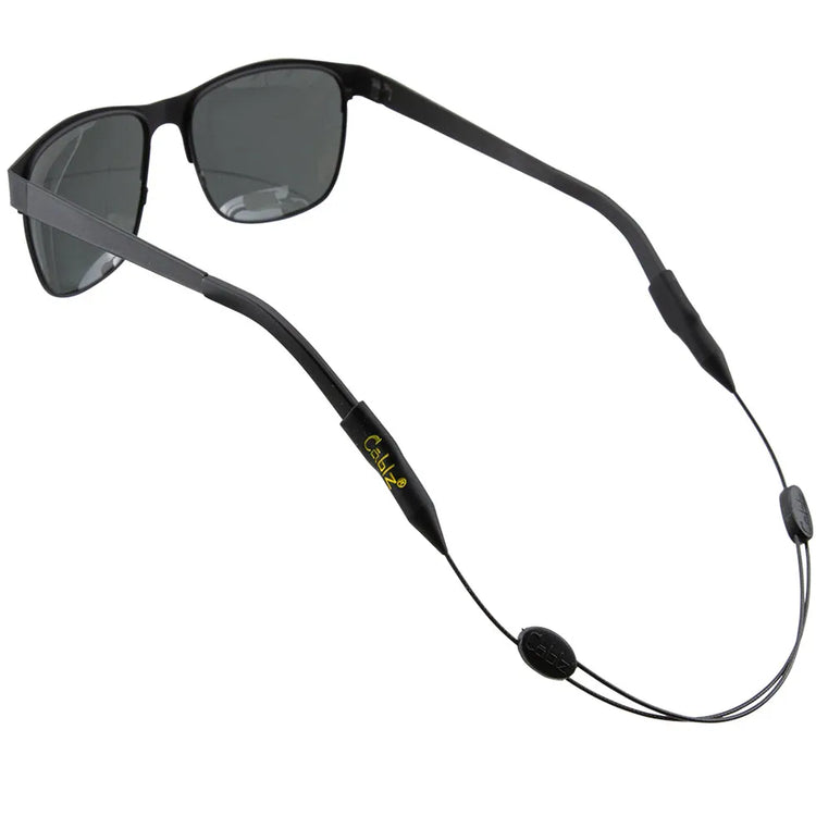 Black Adjustable Steel Black Coated Cable 14"